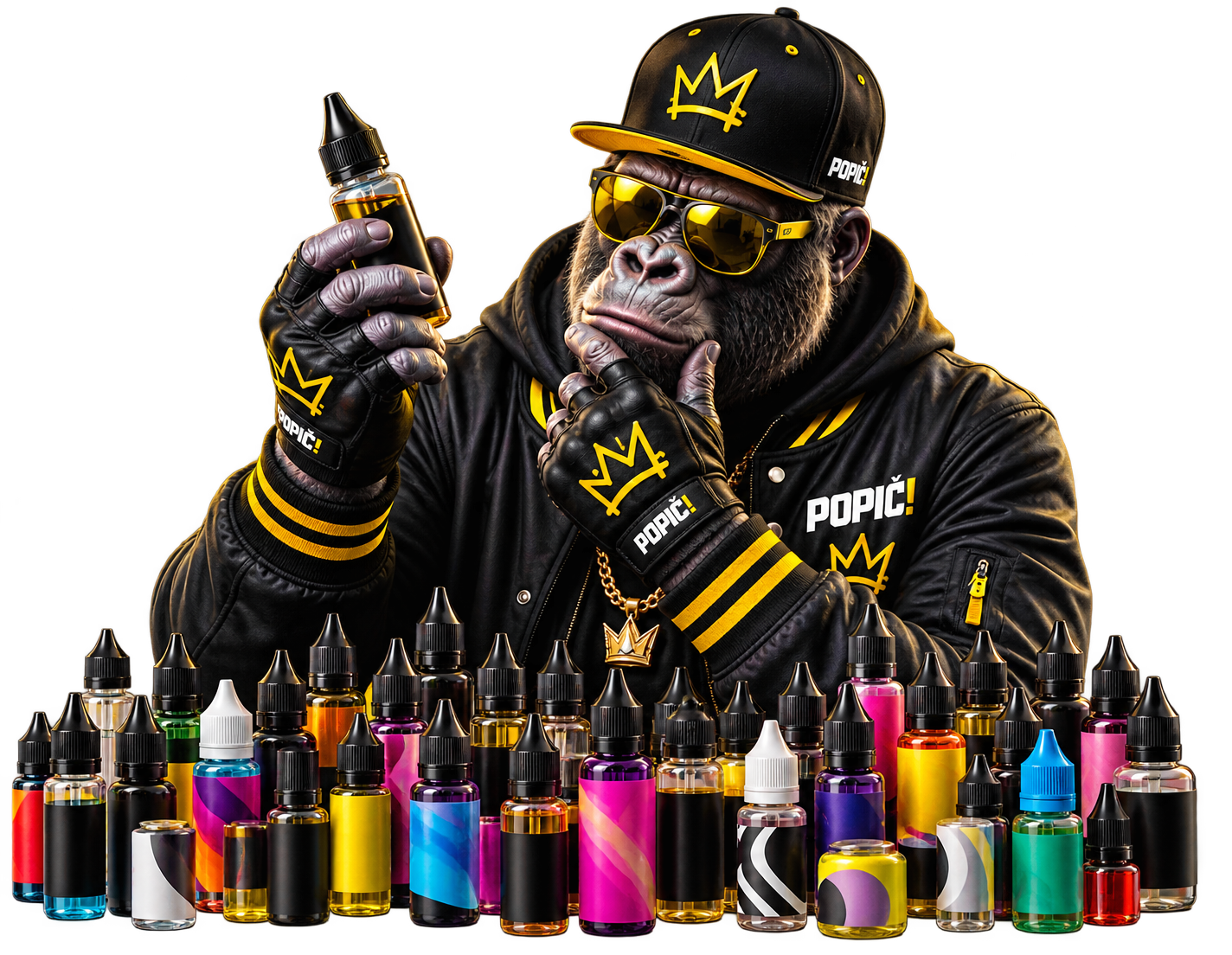 POPIČ! – e-liquidy s nikotinovou solí