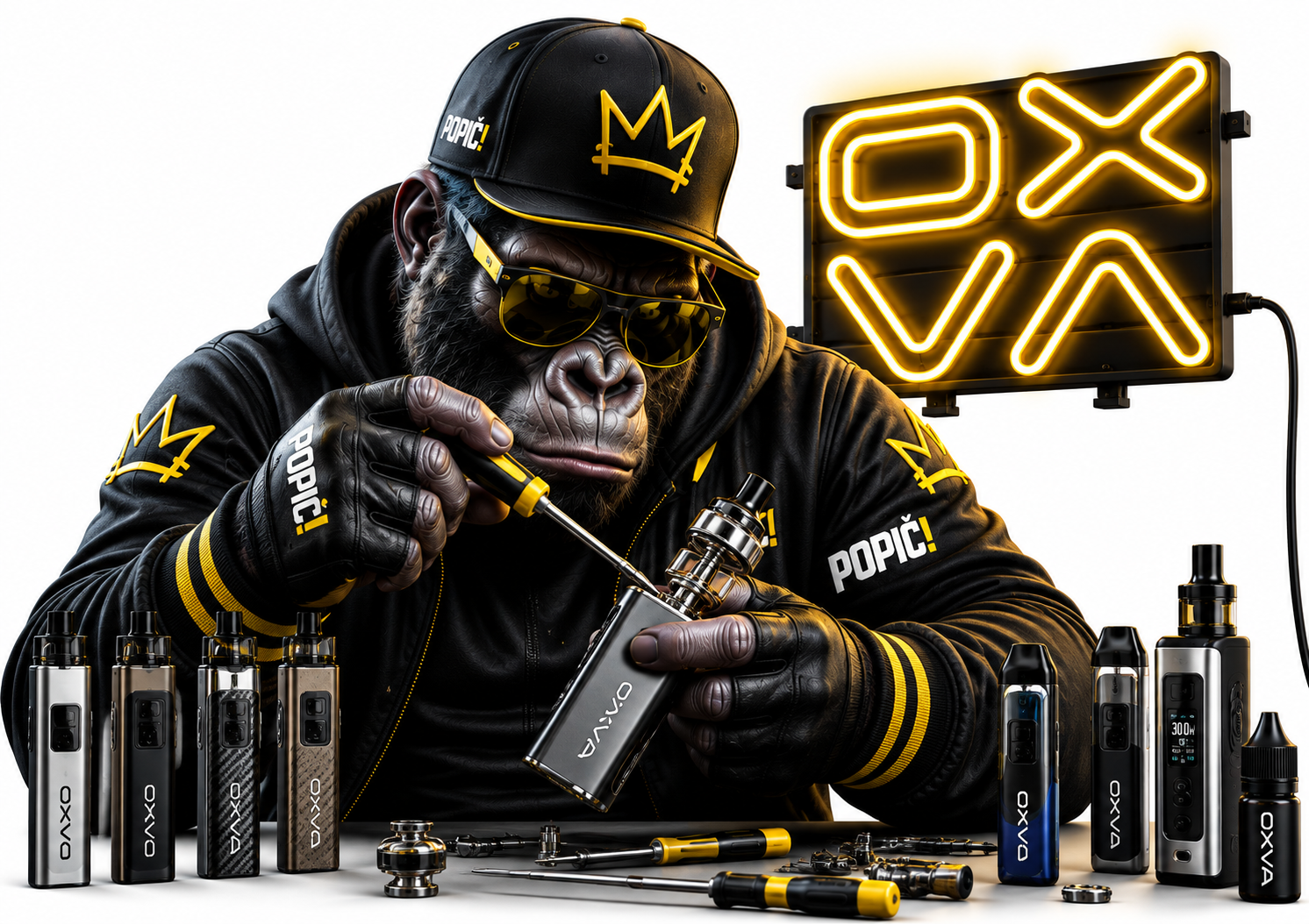 POPIČ! – elektronické cigarety a OXVA