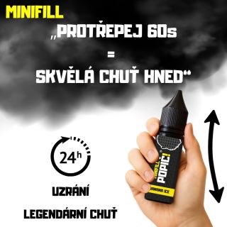 „Chceš si užít plnou chuť hned od začátku? 👇 Stačí jen 60 sekund pořádně protřepat liquid, aby se aroma dokonale spojilo s...