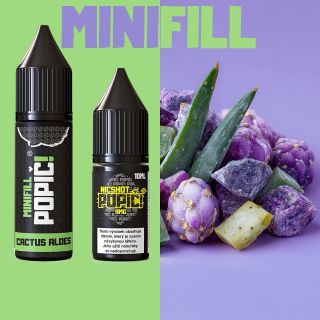 🌵Jedinečná chuť Cactus Aloes – svěží, jemně sladká a nečekaně návyková! #popic #minifill #cactus #aloes #vapeczech #vapelife