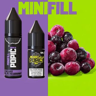 Sladká višeň se šťavnatým černým rybízem 🍒🫐. Perfektní ovocná kombinace🤩 #minifil #popic #cherryblackcurrant #třešně...