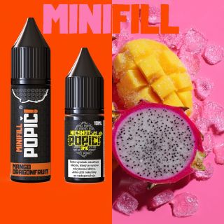 🥭🐉 MANGO DRAGONFRUIT – čistá exotika v minifillu! Sladké mango a šťavnatý dragonfruit v jednom. Žádný kompromis, jen...
